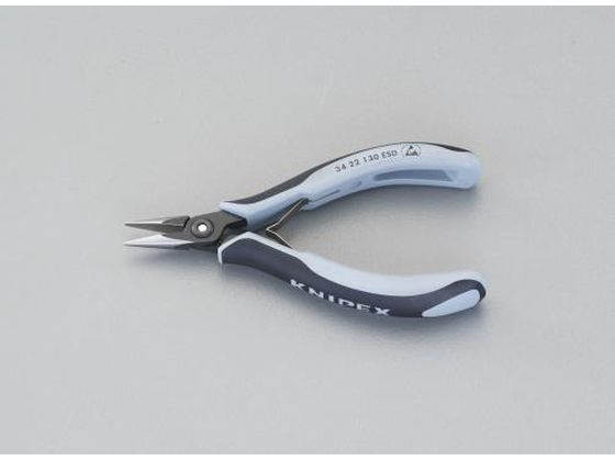 ●メーカー：ＫＮＩＰＥＸ（クニペックス）●型番：３４１２１３０ＥＳＤ●全長：１３５ｍｍ●ハンドル：コンフォート（ＥＳＤ）●仕上げ：磨き●つかむ・曲げる作業に最適●先端厚み：１ｍｍ●バネ付
