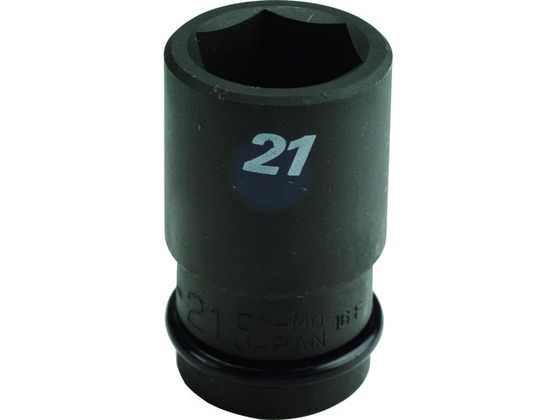 ●型番：1/2WA-21●差込角（mm）：12．7●対辺寸法（mm）：21●全長（mm）：52●クロムモリブデン鋼●ピン・リング