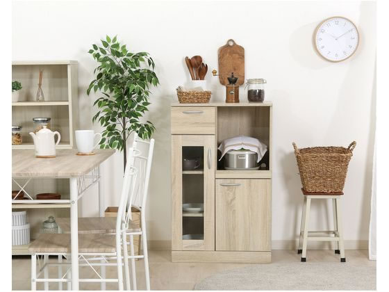 食器棚 キッチンボード メーカー不明 H180 W98 D42 食器棚 キッチンボード メーカー不明 H180 W98 D42 食器棚 キッチン