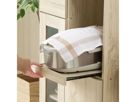 不二貿易 キッチンボード ホワイトオーク 70689 通販【フォレストウェイ】