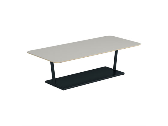 コクヨ リージョン 角形 ローテーブル黒脚 W1600 ペブル | Forestway 