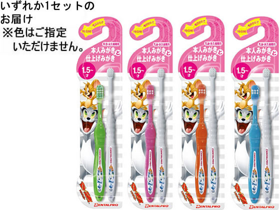 デンタルプロ トムとジェリーハブラシ2本組 仕上げみがき 通販