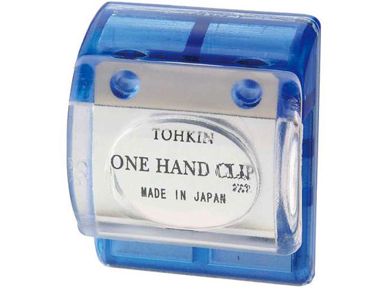 ●マグネットクリップ●とめ枚数：約２０枚（Ａ４コピー用紙）●色：青色●外形寸法：幅３０×奥１７×高３８ｍｍ●材質：本体・透明窓＝ポリカーボネイト、バネ＝ステンレス、磁石＝ラバーマグネット※表示部分は差