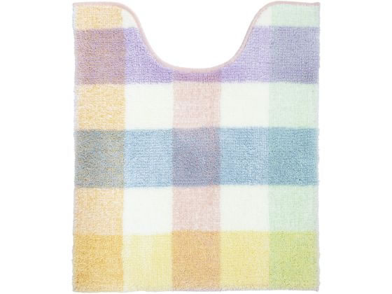 ●サイズ：約５８×７０×厚さ１．２ｃｍ●素材：アクリル１００％、裏面すべり止め加工【注意事項】※長期間敷き詰めたままにしておくと、マットの裏面剤や床用ワックスの影響で床材が、黄変または密着したり、床が