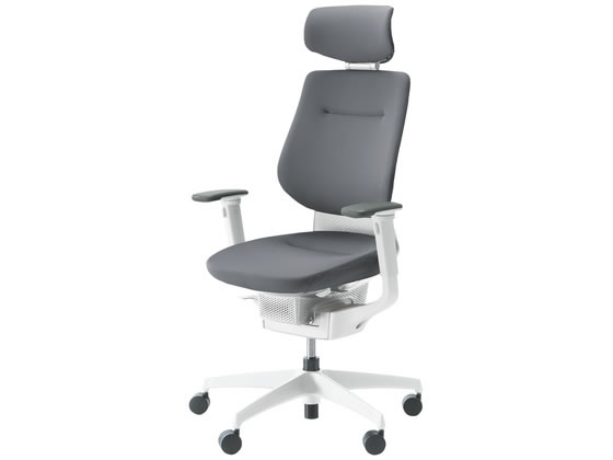 ●品番：ＣＲ−ＧＷ３２１５Ｅ１Ｇ４Ｅ３−Ｖ●カラー／［本体］ホワイトグレー［背座］ソフトグレー［脚］ホワイト（クリーンテクトコーティング）［キャスター］グレー●外寸法／幅７１０×奥行６００〜７１０×高