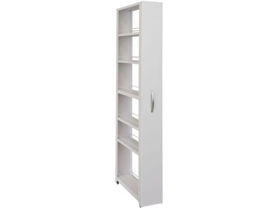 ●カラー：ホワイト●商品本体サイズ：幅２０．６×奥行５７．７×高さ１６５．４ｃｍ●商品重量：９４５０ｇ●材質：【本体パネル関係】スタールに粉体塗装【ガード】スチール丸棒に粉体塗装【前後パネルキャップ】