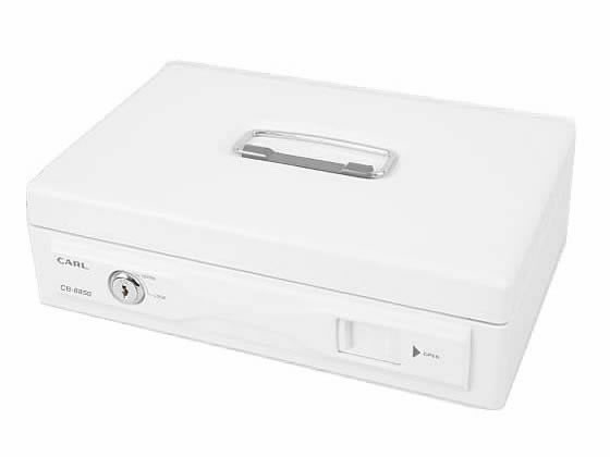 カール事務器 キャッシュボックス ホワイト CB-8850-W 通販 カール事務器 キャッシュボックス ホワイト CB-8850-W 通販