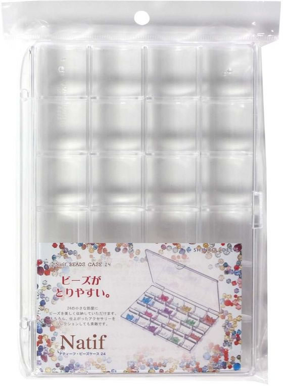 シンコハンガー ビーズケース24 クリア 通販【フォレストウェイ】