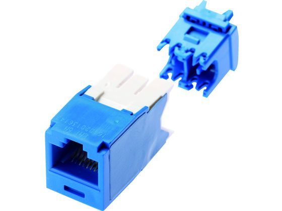 パンドウイット カテゴリ6A モジュラージャック 青 CJ6X88TGBU 通販