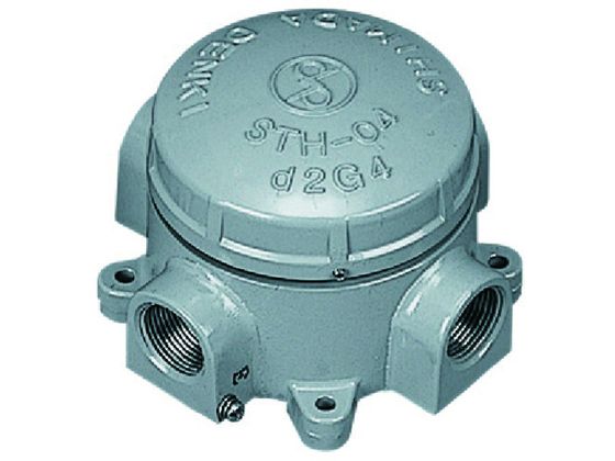 ●型番：STH-04T-16●N：PF1／2 ●端子極数：4P ●A（mm）：115 ●D（mm）：100 ●B（mm）：81 ●C（mm）：6 ●L（mm）：130 ●H（mm）：87．5 ●h（m