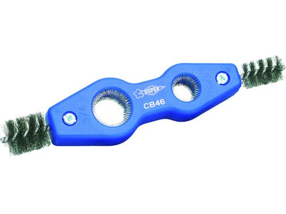 ●型番：CB46●適合パイプ（インチ）：１／２、３／４（内・外）●全長（ｍｍ）：１２９●ねじ径（インチ）：−