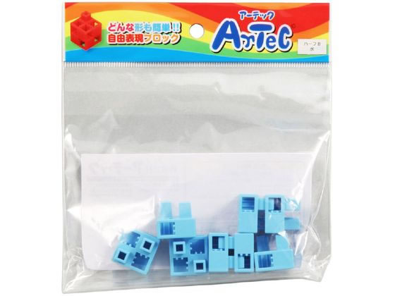 ●商品サイズ：ブロックハーフＢ／Ｗ２０×Ｈ２０×Ｄ１０ｍｍ●セット内容：ブロックハーフＢ×８ｐｃｓ●材質：ブロック／ＡＢＳ●対象年齢：３歳以上