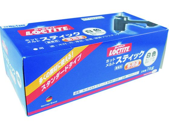 ●型番：HSW-01K●入数：51本●色：白 ●径（mm）：11．5 ●長さ（mm）：200 ●軟化点（℃）：84●RoHS指令適合 ●日本接着剤工業会JAIAF☆☆☆☆VOC基準適合 ●1000g箱