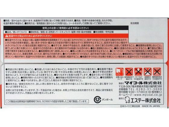 エステー 大容量 貼るダンダン  貼るカイロ  60枚入 5個セット Amazon | ダンダン [大容量] 貼るダンダン カイロ レギュラー 60
