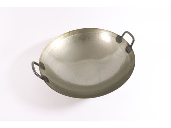 楽天市場】山田 鉄 打出 広東鍋 45cm(取手溶接仕様1.2mm厚