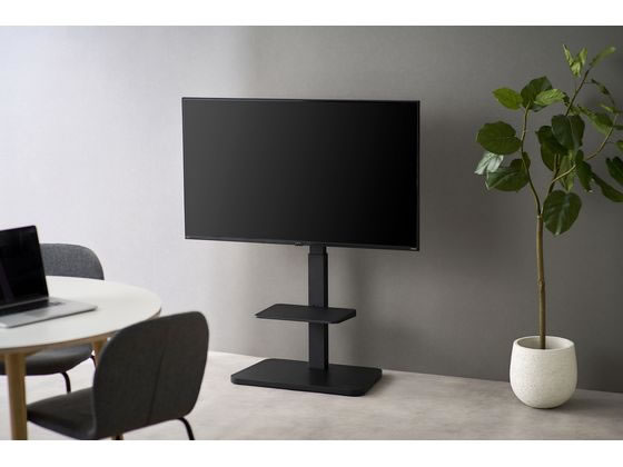 アイリスオーヤマ スタンドテレビ台 32V～55V型対応 ブラック UTS-640R