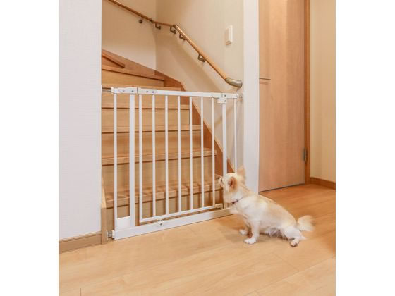 ペット用ホワイトゲート 楽天市場】木製犬用ゲート 折り式バリア ペット用家具 フェンス