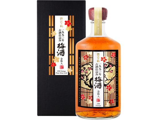 沢の鶴 1990年古酒仕込み梅酒 金箔入 720ml 通販【フォレストウェイ】