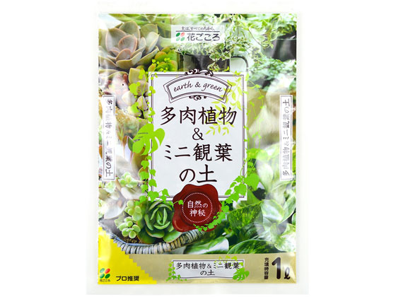 花ごころ 多肉植物 ミニ観葉の土 1l Forestway 通販フォレストウェイ