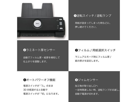 アスカ ラミネーター A3サイズ 6本ローラー L620A3 | Forestway【通販