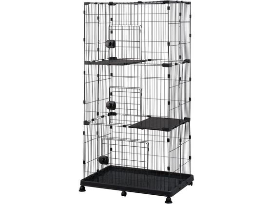 ●色：アッシュグレー●入口サイズ（約）：上段・中段／３２０×３５０ｍｍ、下段／４６０×４１０ｍｍ●耐荷重（約）：棚板１枚あたり８ｋｇ●棚板サイズ（約）：４５０×５２０ｍｍ●棚板枚数：２枚