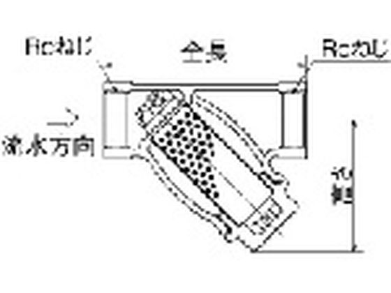 オンダ製作所 SVY2型(Y形ストレーナー) Rc1 SVY2-25 オンダ製作所 SVY2型(Y形ストレーナー) Rc1 1⁄2 SVY2-40 ONDA⁄オンダ