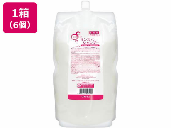 ●業務用洗髪料（リンスインシャンプー）●液色：ピンク●つめかえ用容器は付属しておりません。●注文単位：１箱（２Ｌ×６個）生産国：日本商品区分：化粧品メーカー：株式会社ウテナ