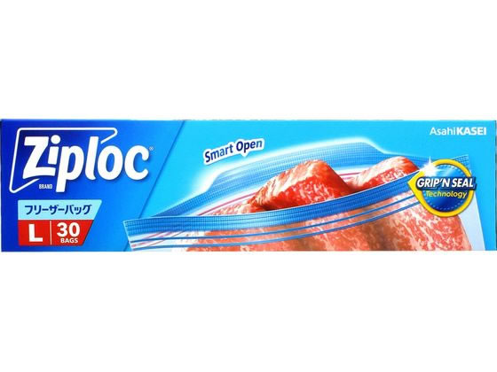 旭化成 ジップロックフリーザーバッグ L 30枚 通販【フォレスト