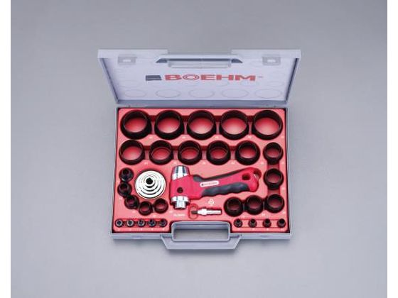 ●【セット内容】：ポンチ×２９個、衝撃吸収式打撃ハンドル（ＥＡ５７６Ｆ−５１０）×１個、チャック（ＥＡ５７６Ｆ−５１１）×１個、センターピン×１個●ハンドル（ＥＡ５７６Ｆ−５１０）●チャック（ＥＡ５７