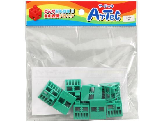 ●商品サイズ：ブロック三角Ａ／Ｗ２０×Ｈ２０×Ｄ２０ｍｍ●セット内容：ブロック三角Ａ×８ｐｃｓ●材質：ブロック／ＡＢＳ●対象年齢：３歳以上