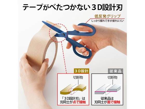 プラス はさみ フィットカットカーブ プレミアムチタン ネイビー プラス はさみ フィットカットカーブ プレミアムチタン ネイビー