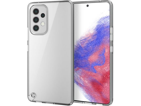 ●対応機種：Ｇａｌａｘｙ Ａ５３ ５Ｇ（ＳＣ−５３Ｃ／ＳＣＧ１５）●セット内容：ケース本体×１●材質：ケース本体／ＴＰＵ（熱可塑性ポリウレタン）、ポリカーボネート●カラー：クリア
