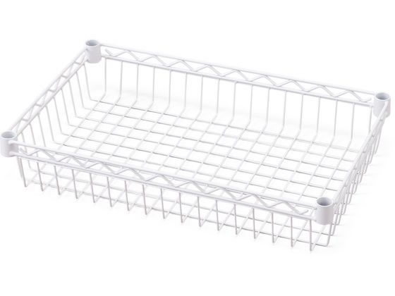●色：ホワイト●耐荷重（約）：棚板１枚あたり／２０ｋｇ●適合ポール径（約）：１９ｍｍ●適合商品：幅５５０×奥行き３５０ｍｍのカラーメタルラック●材質：棚板／スチール（粉体塗装）、固定部品／ＡＢＳ樹脂●