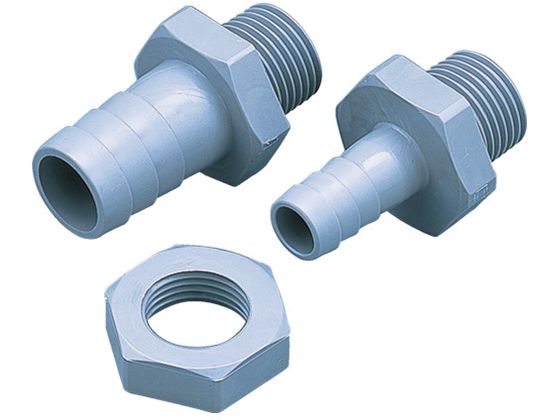 ●型番：PVS12R12●ねじ：PT1／2 ●ニップル径（mm）：13．5 ●適用チューブ内径（mm）：12●適用ホース内径：12mm ●ネジR1／2●塩化ビニール樹脂（PVC）