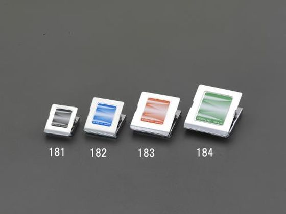 ●サイズ：５１×４５ｍｍ●挟み口幅：４５ｍｍ●綴り枚数：Ａ４コピー用紙１２０枚●耐荷重：約４８０ｇ●重量：１１３ｇ●材質：スチール＋強力ラバーマグネット●磁気防止プレート付