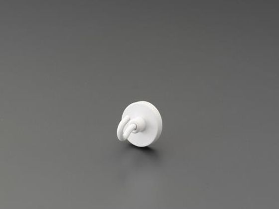 ●サイズ：φ３２×３８ｍｍ（フック：口幅５ｍｍ、線径４．５ｍｍ）●吸着力：３５０Ｎ（３５ｋｇｆ）●材質：ネオジウム磁石（Ｎ３５・ニッケルメッキ加工）、スチール●使用温度：８０℃以下●特長：１０ｋｇまで