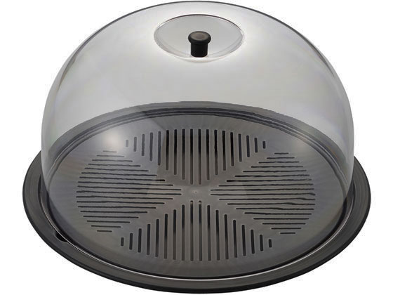 ●食器洗浄：可●電子レンジ：可●製品サイズ（ｍｍ）：２５０×２５０×１４４●生産地：日本●材質：フタ／ポリカーボネイト樹脂、ツマミ・受皿・目皿／ポリプロピレン樹脂