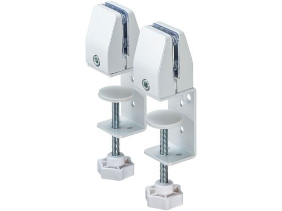 【美品】ドラフトタワー 台座　ヘッド　サーバー　クランプ固定式 サンワサプライ パーティション用台座(クランプ式) 2個 SPT-DPOP1 通販