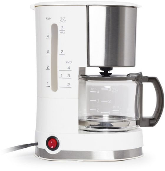 シロカ ドリップ式コーヒーメーカー オリジナル ホワイト SCM-405E2