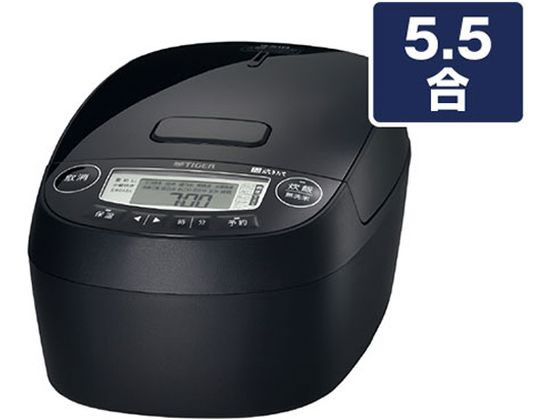 タイガー 圧力IH炊飯ジャー(5.5合炊) e angle select ブラック 通販