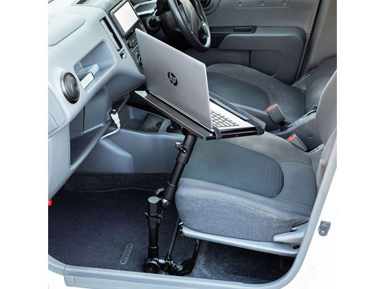 サンワサプライ 車載用ノートパソコン台 CAR-SPHLD1 通販【フォレスト