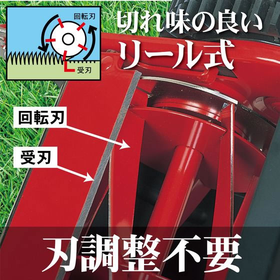 キンボシ 手動芝刈機 ミラクルバーディーモアーDX GSB-2000MDX