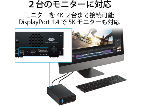 エレコム 1big Dock SSD Pro 2TB STHW2000800 | Forestway【通販