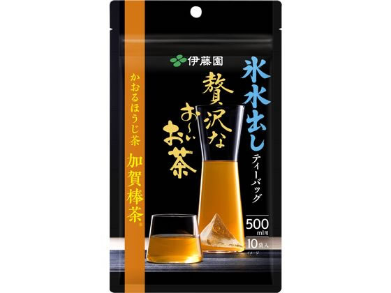 伊藤園 贅沢なお～いお茶 かおるほうじ茶加賀棒茶10袋 通販