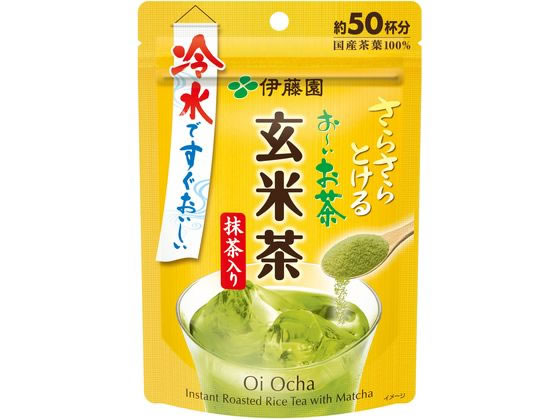 伊藤園 さらさらとける お～いお茶抹茶入り玄米茶40g 通販