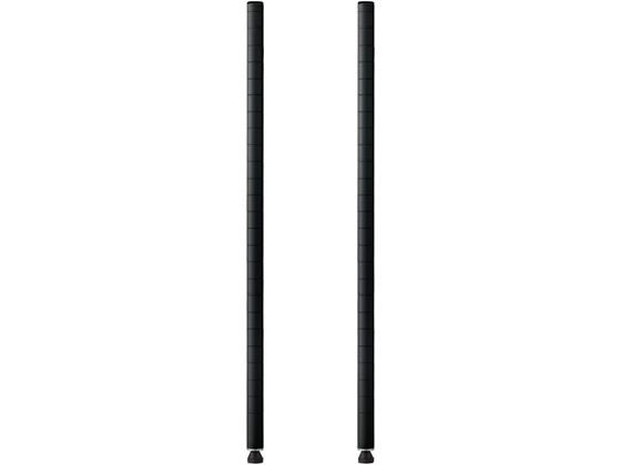●色：ブラック●商品サイズ：幅 ２５．４×奥行 ２５．４×高さ ４５０ｍｍ●材質：材質：スチール（エポキシコーティング仕上げ） ●商品重量：９００ｇ●【ポスト直径】２５．４ｍｍ 【棚板の調整範囲】２５