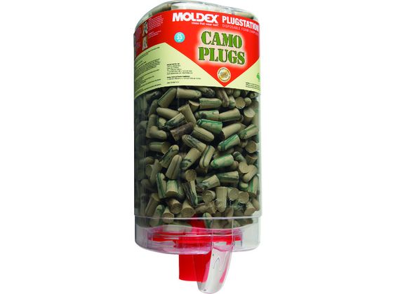 MOLDEX 耳栓 カモプラグ プラグステーション 500組入 6648 通販