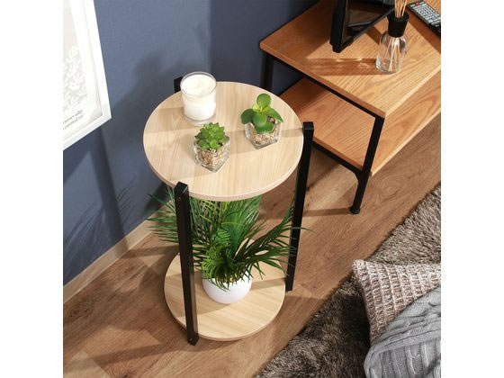 不二貿易 ディスプレイスタンド2段 ブラック 63769 通販【フォレスト