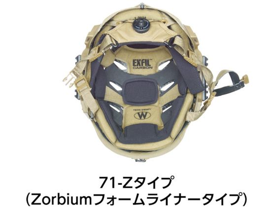 TEAMWENDY Exfil カーボンヘルメット Zorbiumフォームライナ 通販 