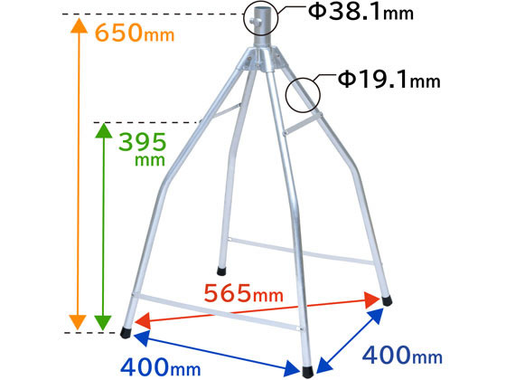 【6台セット】屋根馬 (中屋根用) 塗装モデル　φ25～32mm　DXアンテナ 6台セット】屋根馬 (中屋根用) 塗装モデル φ25～32mm DXアンテナ 6台